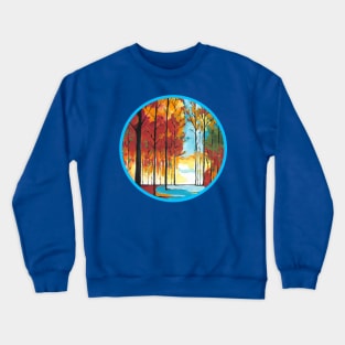 AUTUMN Mood Painting Crewneck Sweatshirt